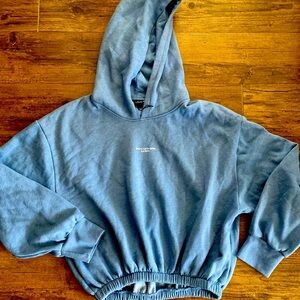 ZARA WOMEN’S BLUE HOODIE
